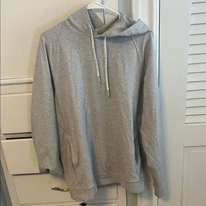 lululemon athletica Light Gray Hoodie
